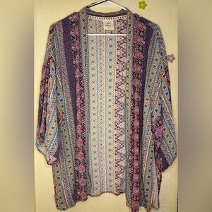 31. Knox Rose Kimono (one Size)